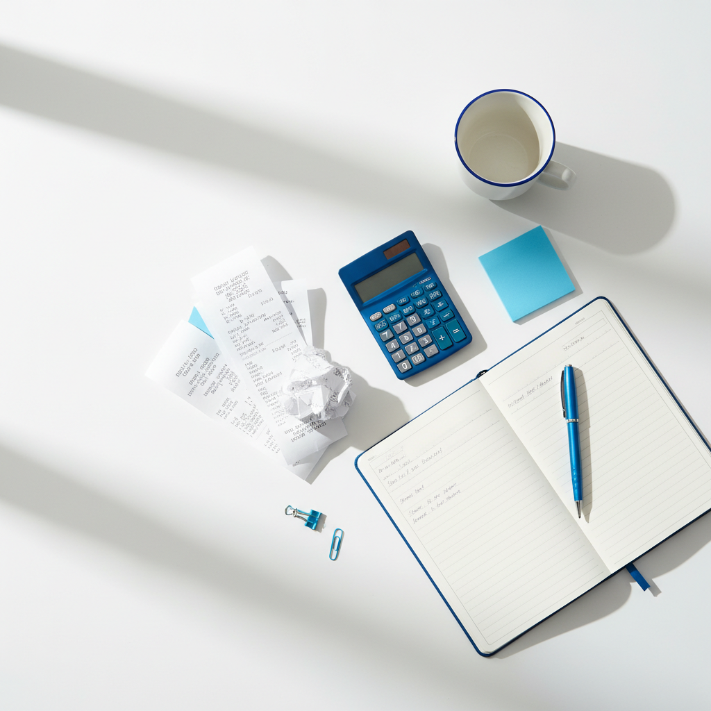 Receipt organization and expense tracking