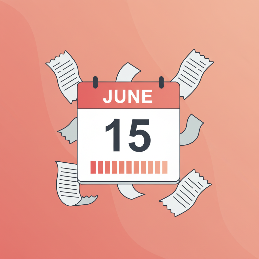 June 15 tax deadline countdown